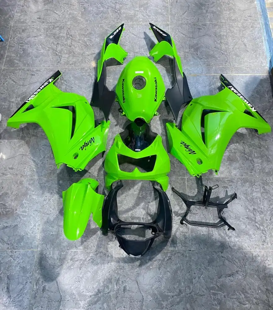 Body full set ninja 250 karbu