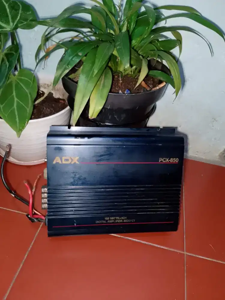 Jual audio power amplifier mobil merk ADX pcx-850 Masi hiduf