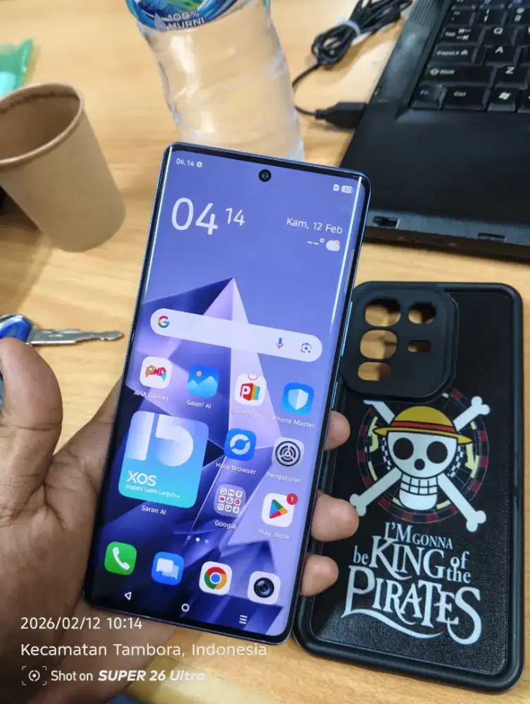 jual infinix note 50s sudah 5g trima TT ram 8/256  pembelian bulan 7