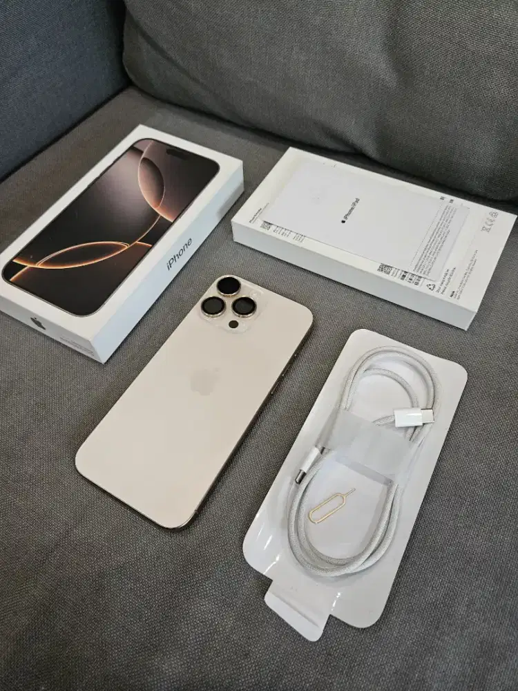 IPhone 16 Pro 128Gb Resmi ibox garansi aktif fullset oryginal lengkap