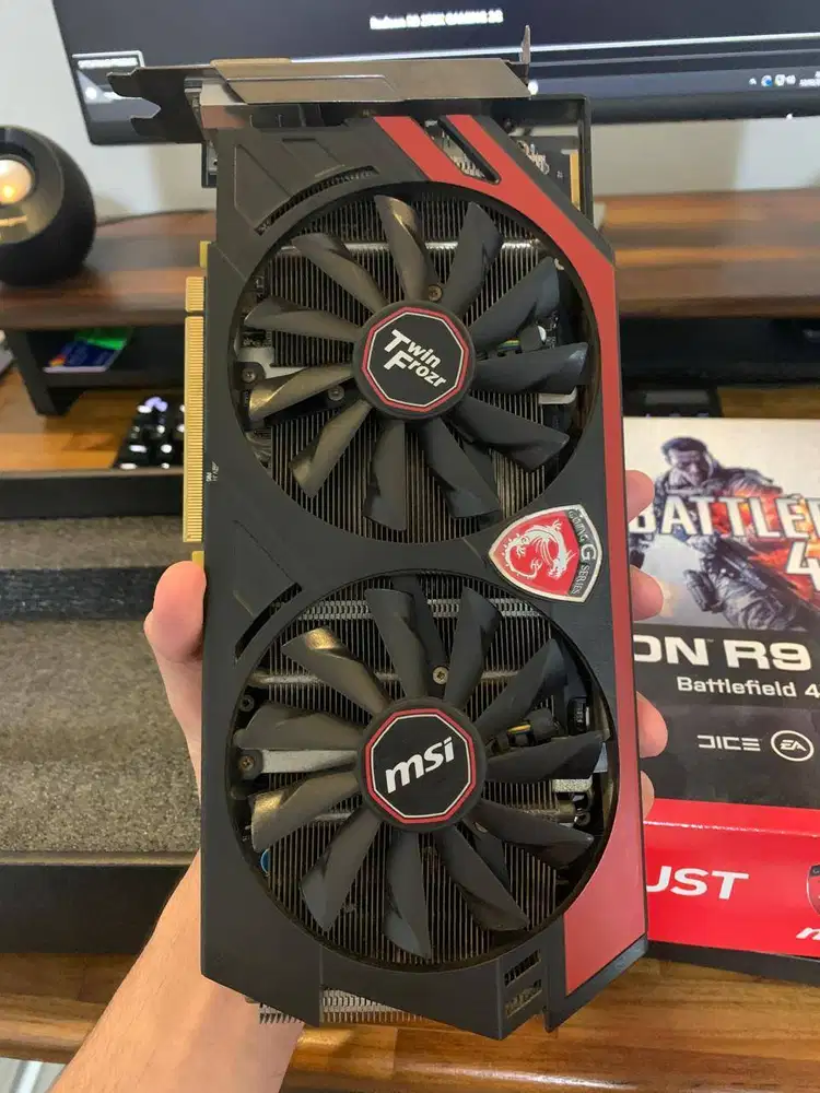 VGA MSI R9 270x Twin Frozr No Display