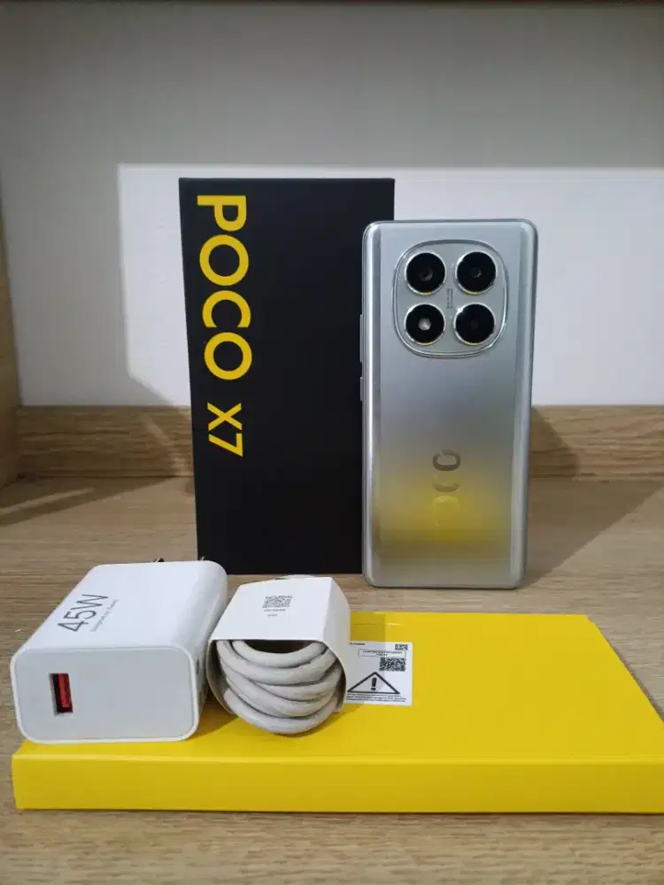 Poco X7 5G Silver 8/256 fullset