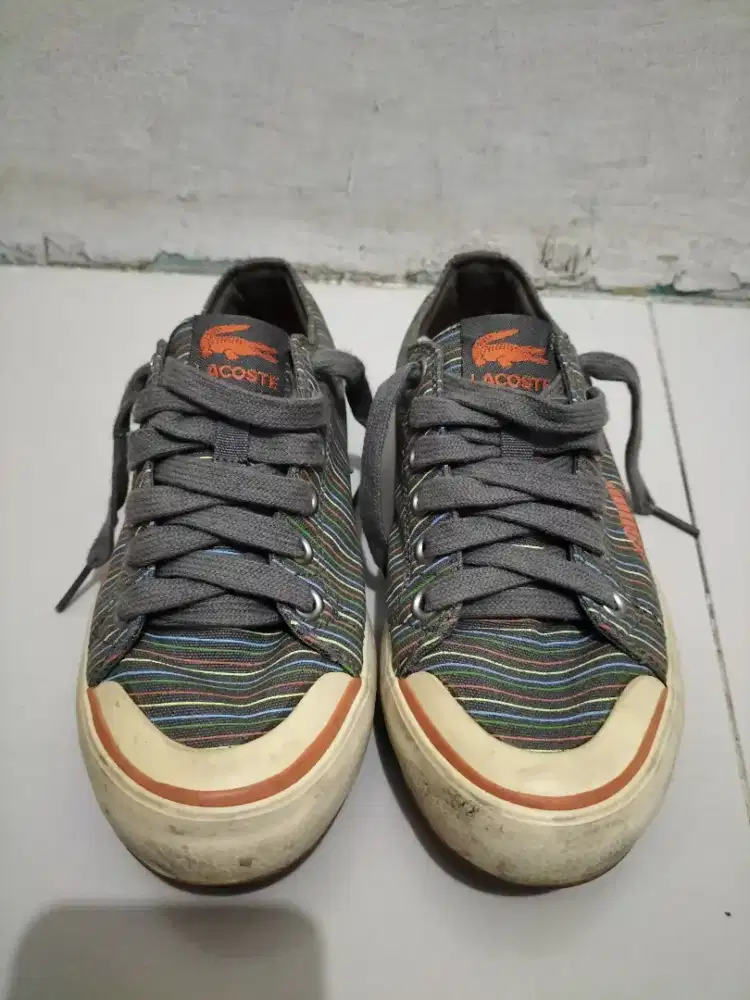 Di Jual Sepatu Lacoste Canvas Ukuran 39,5 Original