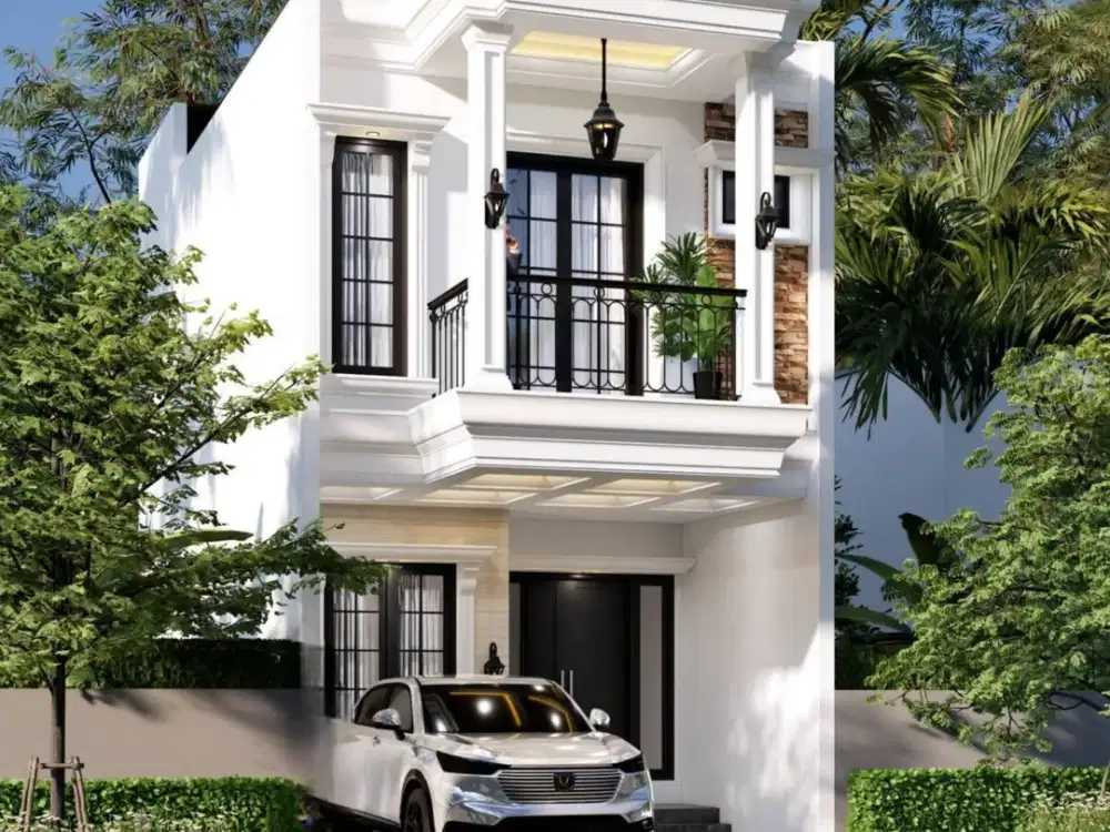 Rumah Mewah dan Megah. Full Bata Merah. Nempel Jalan Rays. KPR DP 0%. Free Biaya2