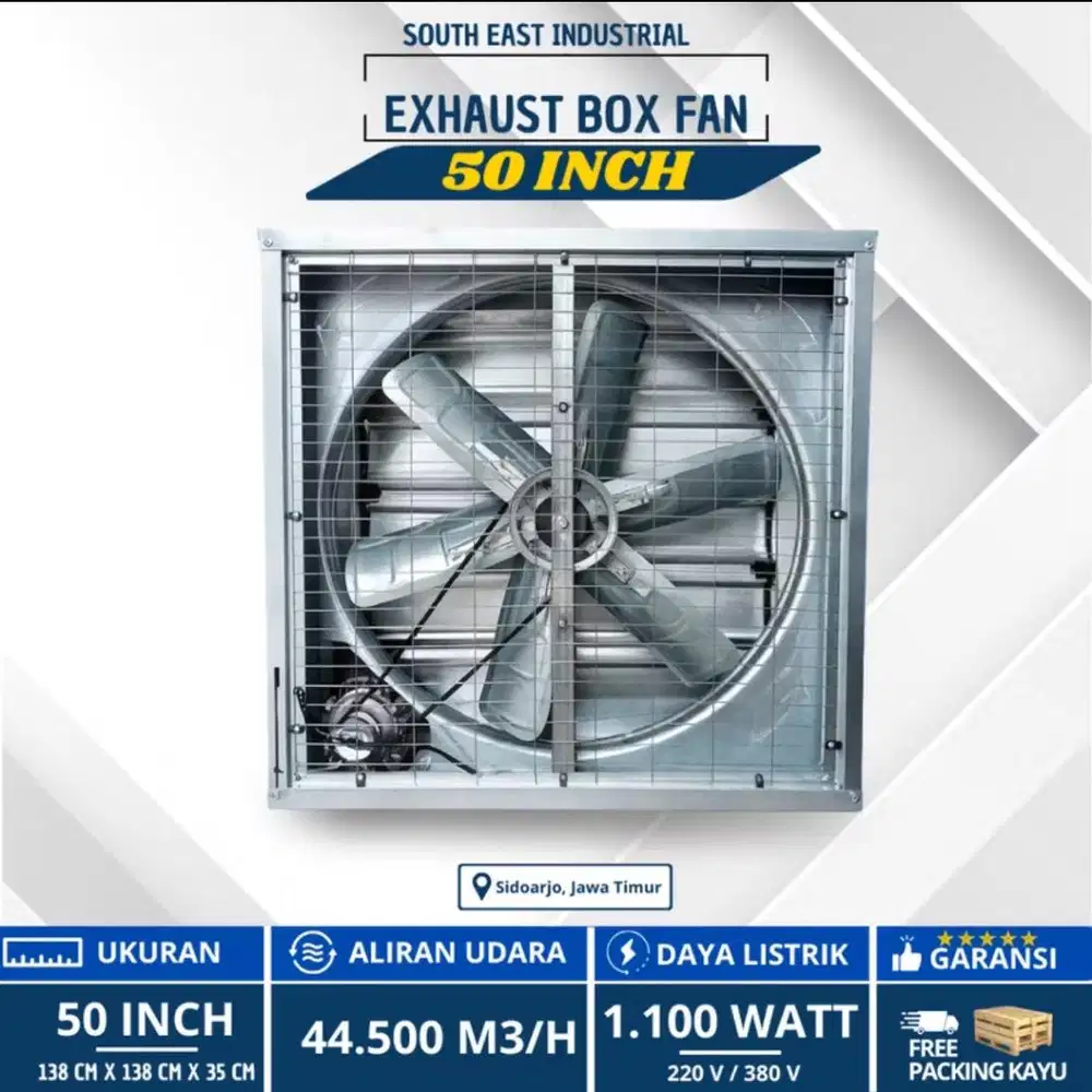 Exhaust fan industri 50 inch