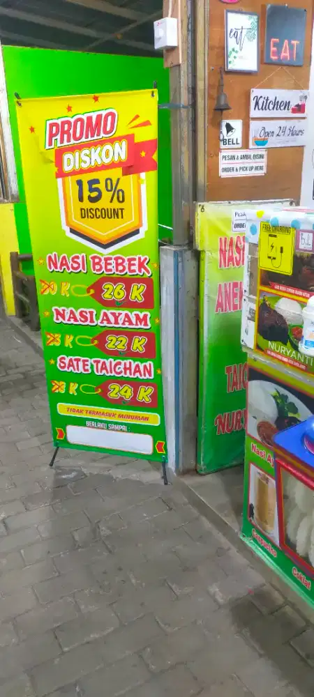 Dicari wanita pengalaman kerja di warung makan