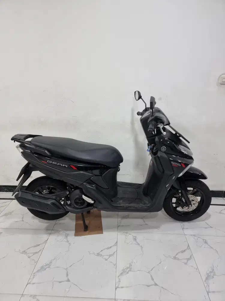 Yamaha New Gear Ultima 125 2025 bln 9 Gress Hitam Kredit bisa dibantu