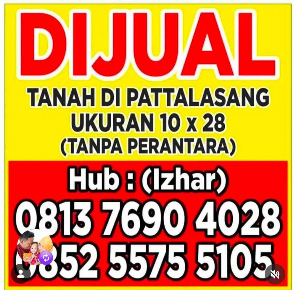 Dijual Tanah 10x28 – Lokasi Nyaman & Prospektif