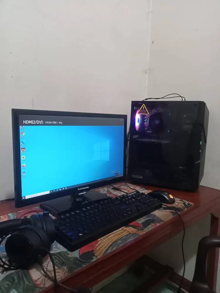 PC GAMING EDITING RYZEN 5 3500 | DDR4 8GB | SSD 240GB | GALAX GTX 1050