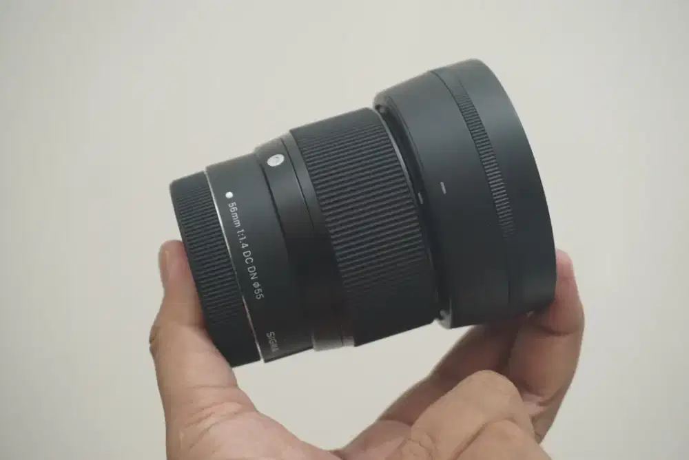 SIGMA 56mm F1.4 FOR TO CANON EFM 56 mm F/1.4 Lensa FIX