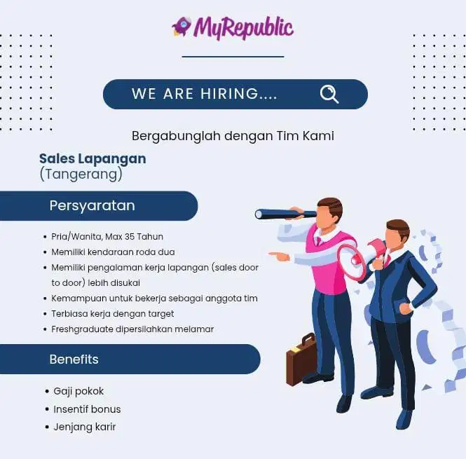 Lowongan pekerjaan sales