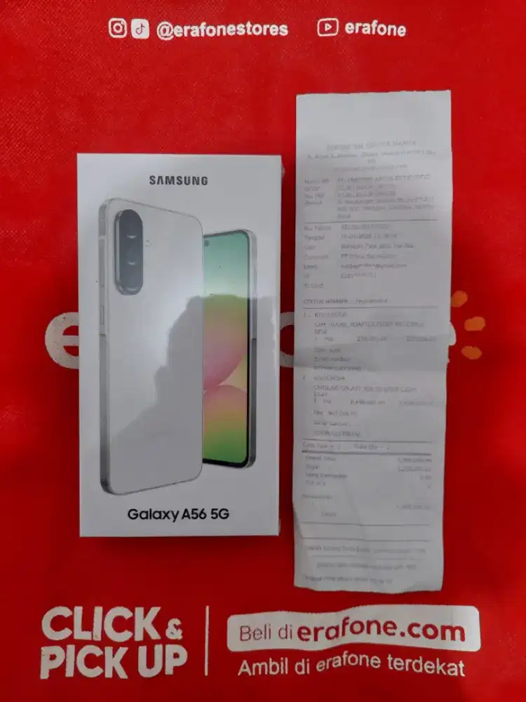 SAMSUNG A56 5G 8/256 NEW SEGEL RESMI