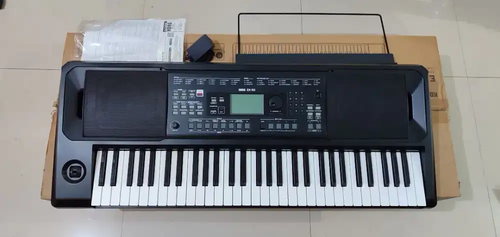 Keyboard Korg EK-50 lengkap bagus, Spek mantep