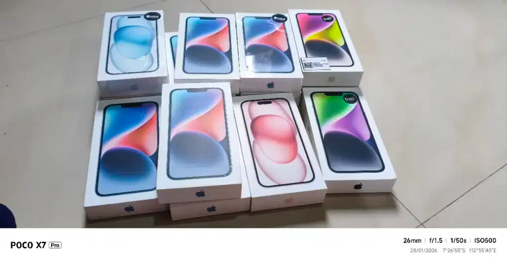 Iphone 14 128 gb garansi resmi