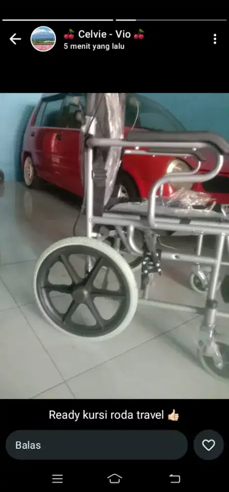 Kursi roda baru SNI wa