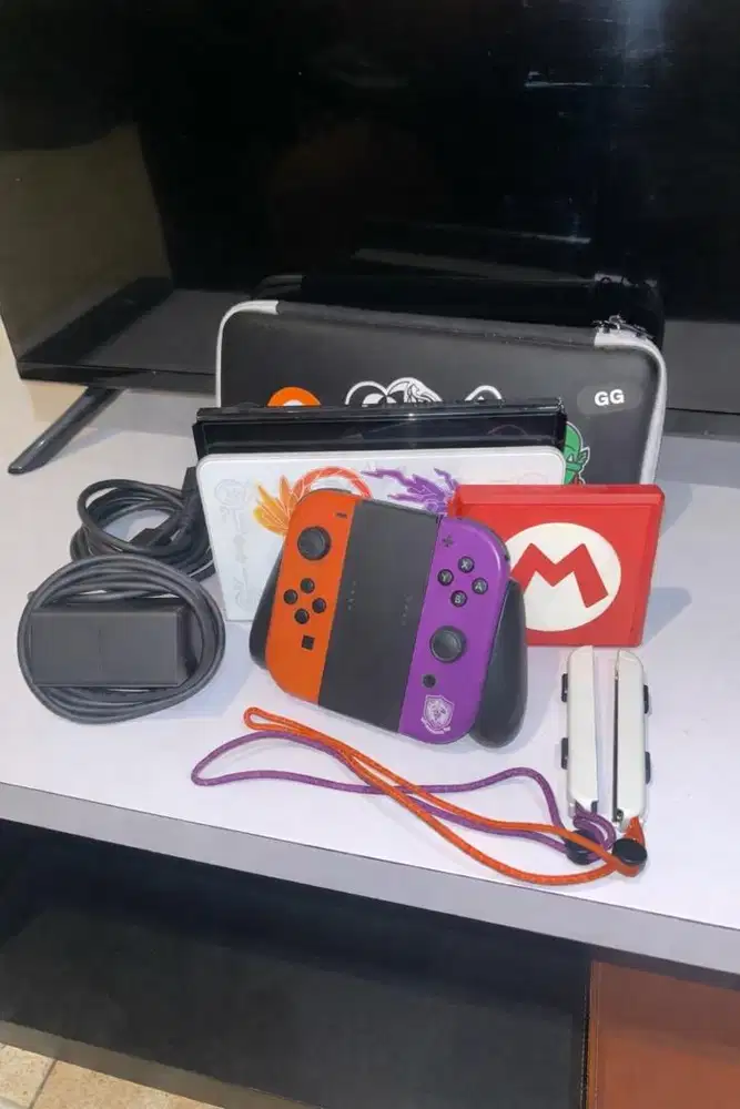 Nintendo Switch Console OLED Pokemon Scarlett & Violet Limited Edition