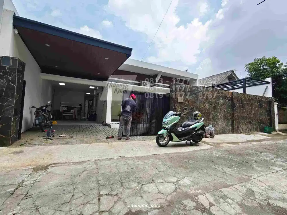 Rumah dijual Solo Surakarta manahan dekat tirtonadi brayat sumber