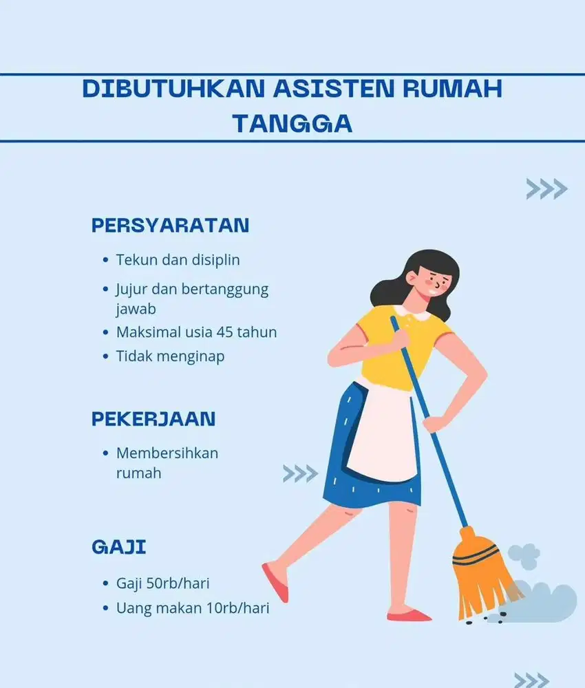 Lowker Asisten Rumah Tangga