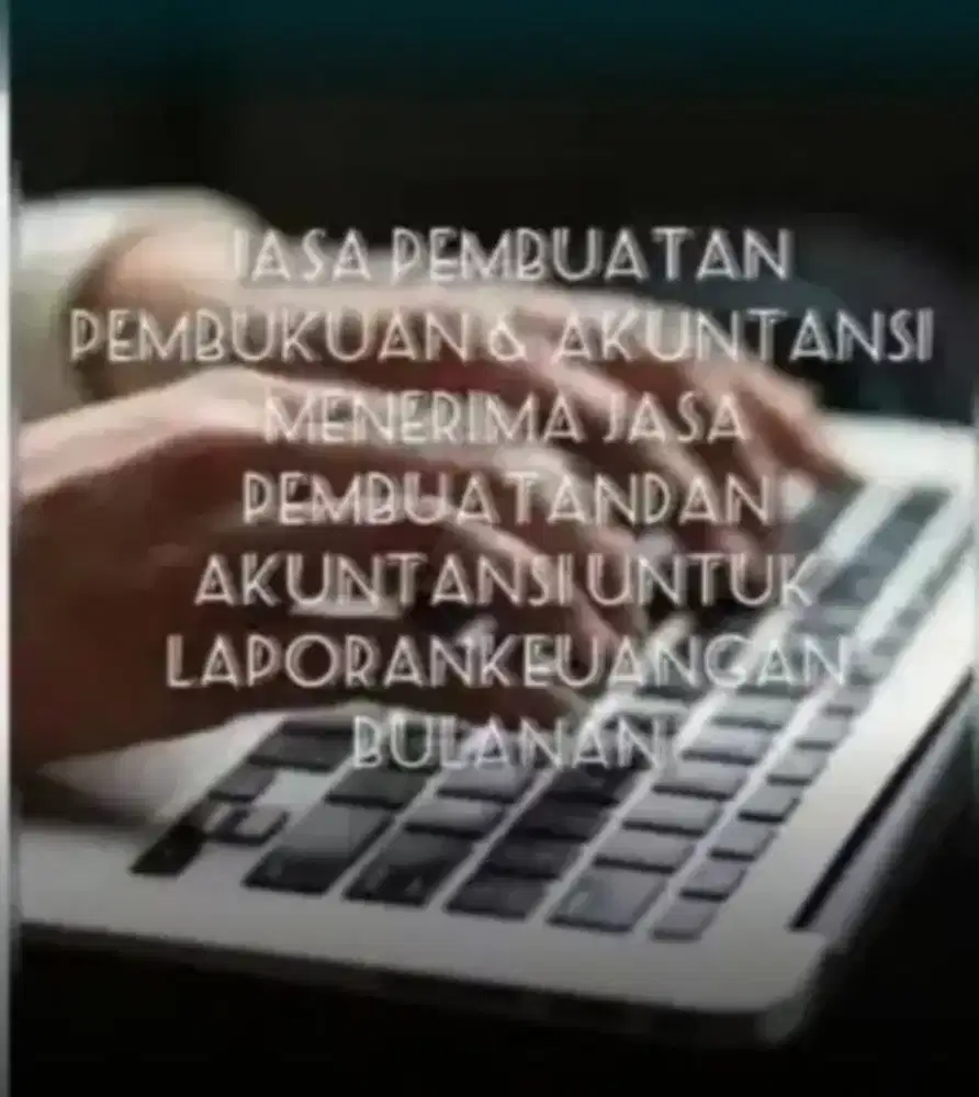 Jasa membuat pembukuan & akuntansi