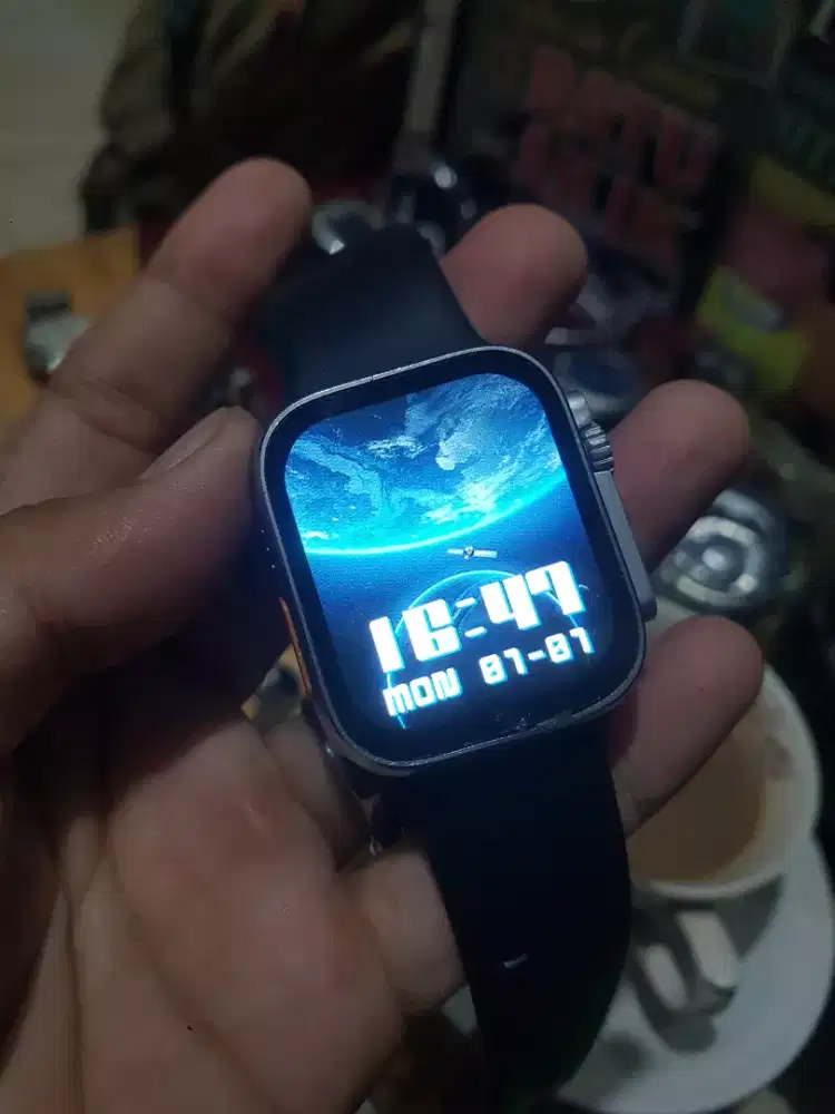 jam smartwatch ultra tanpa cas