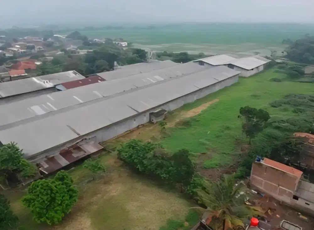 DIJUAL TANAH DAN BANGUNAN BEKAS PABRIK MEBEL