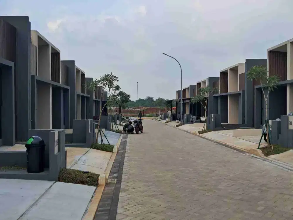 Rumah Nempel Hiera BSD, Dekat Toll Legok, Dekat Stasiun Jatake