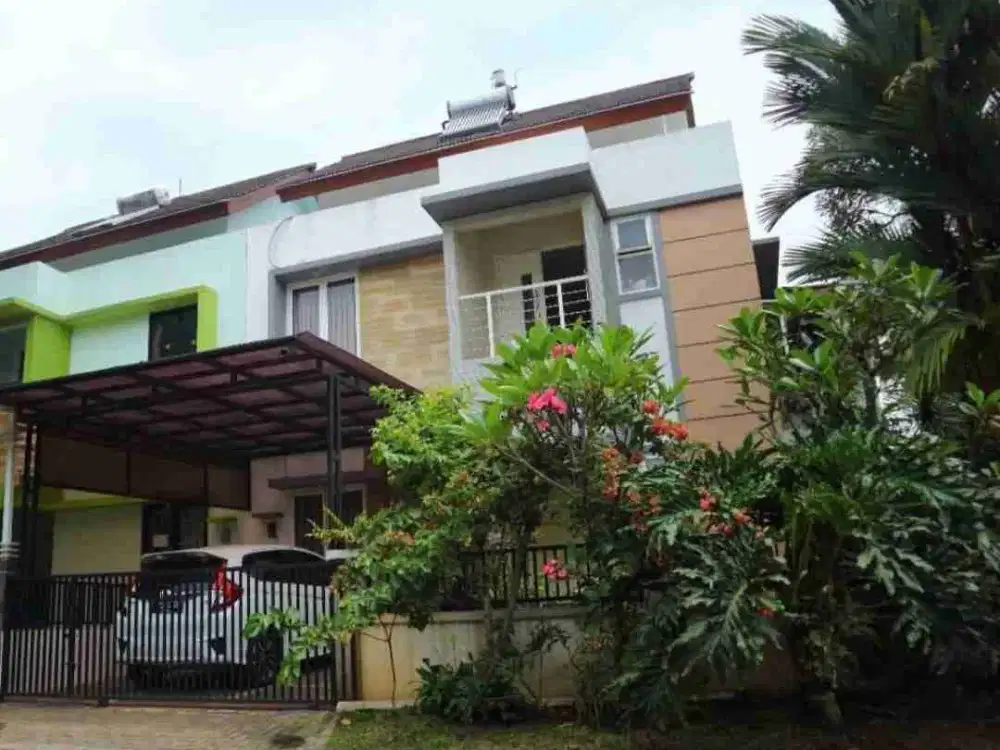 Dijual murah rumah Hook 2 lt siap huni full. furnish dekat tol Summarecon