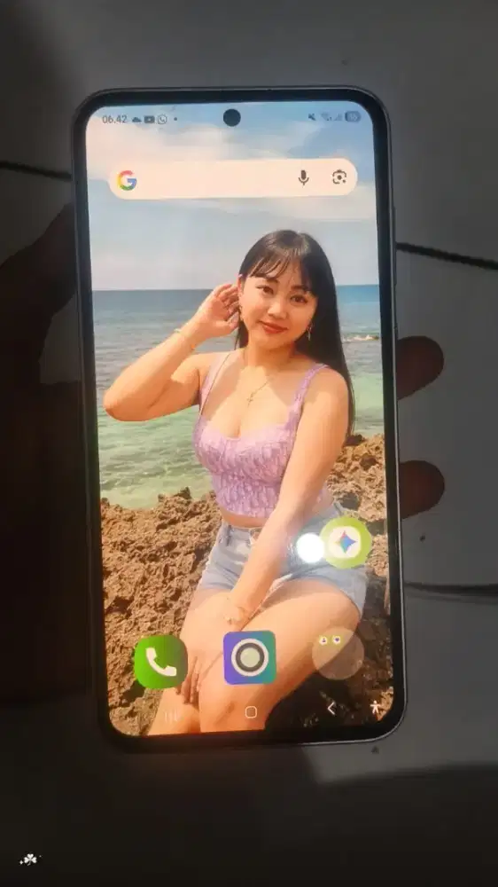 dijual samsung a35 5g lengkap mulus. buat yg serius ga serius blok.