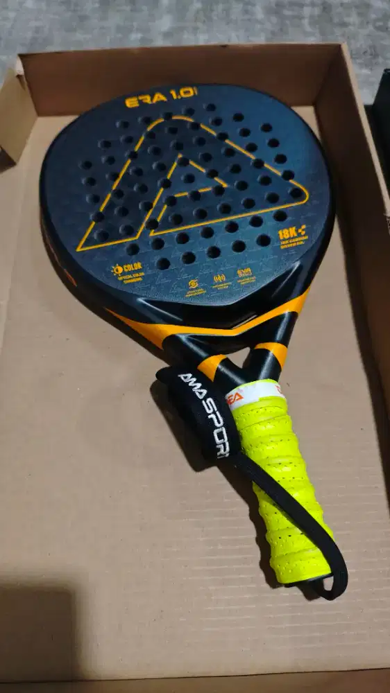 Raket Padel Amasport ERA 1.0 Cubic HD