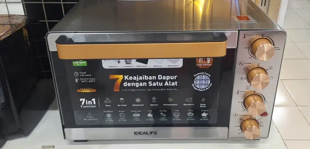 Oven Idealife 35 Liter Panggang IL-335