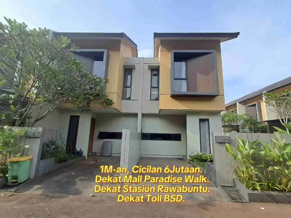 Siap Huni Selangkah Ke Solaria Puspitek Serpong Free Biaya2