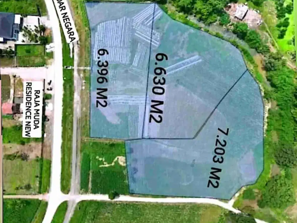 TANAH LUAS PINGGIR JALUR 2 ITERA KOTABARU