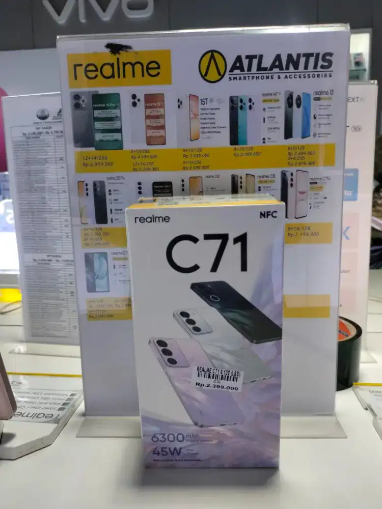 Realme C71 ram 8/128 ATLANTIS DAHSYAT