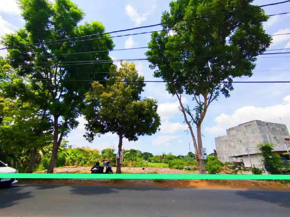 Tanah murah pinggir jalan mahoni selatan Giwangan Banguntapan