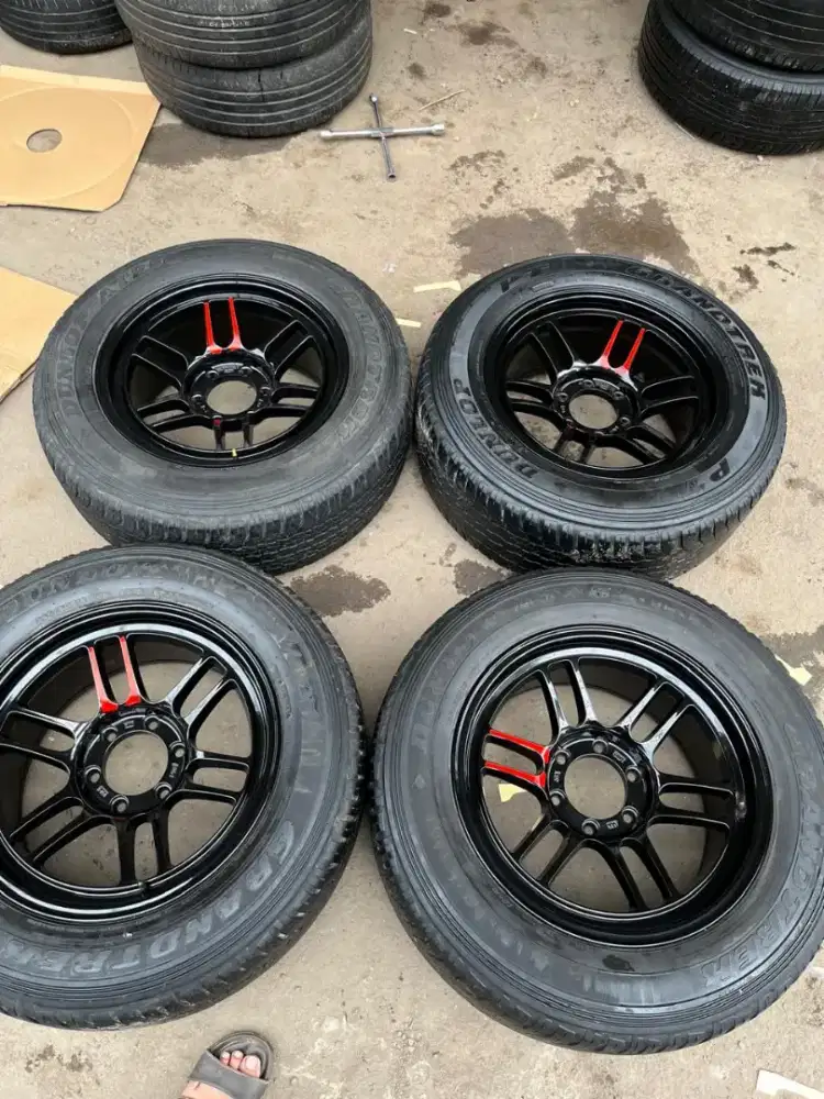 Velg Enkei rpt ring 18 lebar 9 pcd 6x139,7 ET 0 ban 265/60 R18 4pcs