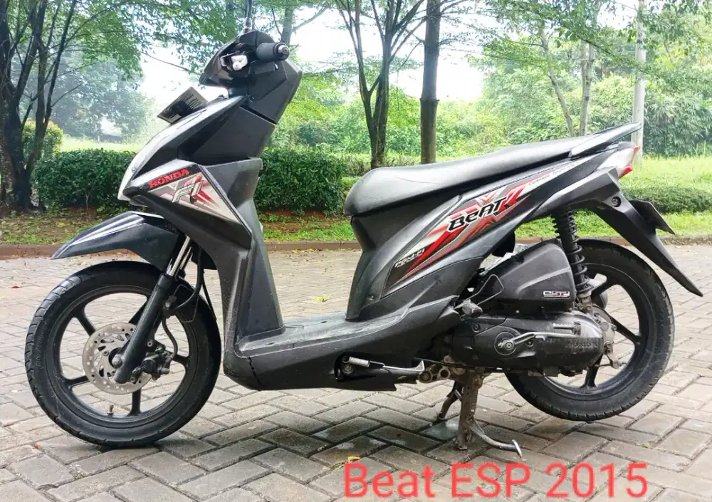 Honda BEAT eSP 2015 Injection, Lengkap,, Gress