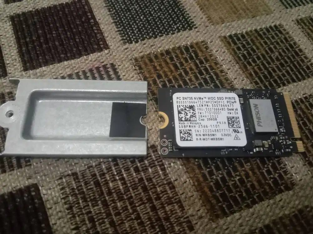 NVME 256 GB WDC
