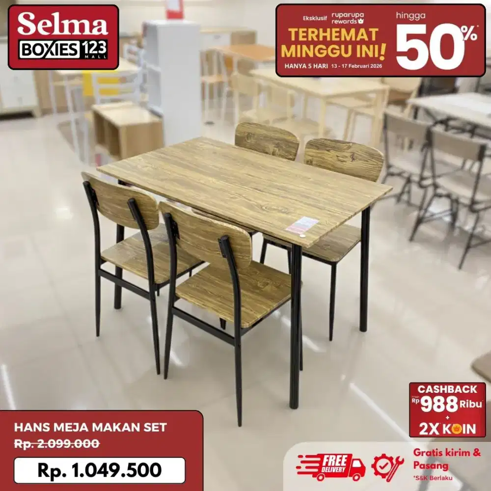 MEJA MAKAN MINIMALIS