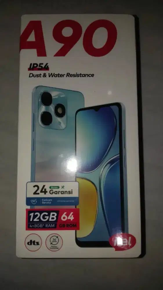 HP ITEL A90 RAM 12G(4+8) ROM 64G