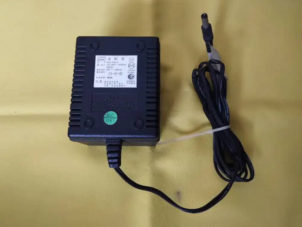 Jual Adaptor 30 V 500 mA