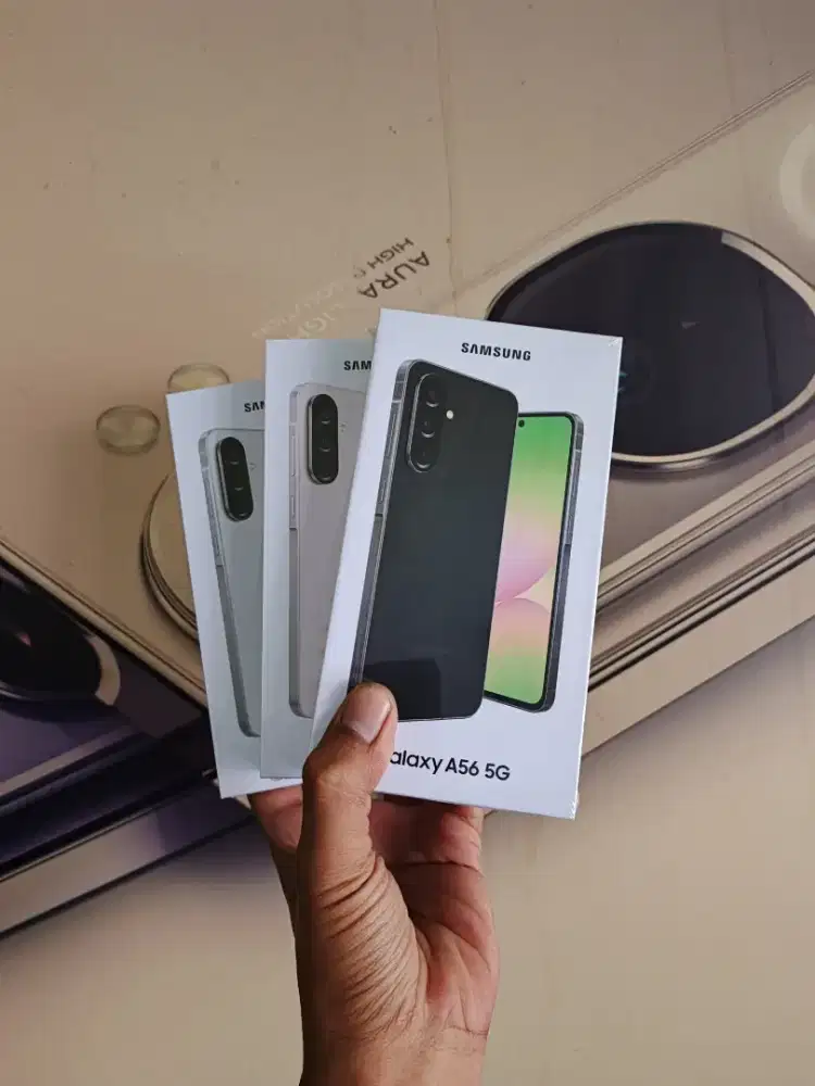New Samsung Galaxy A56 5G 12/256 Garansi resmi SEIN 1thn
