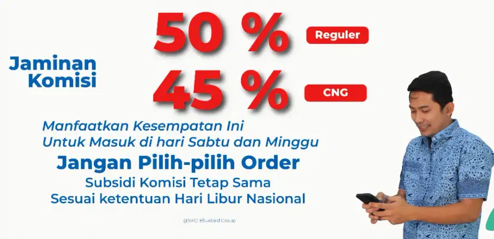 Di butuhkan driver online