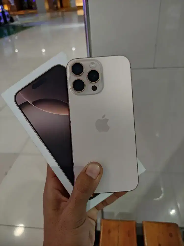 Iphone 16 Promax 256gb Desert Titanium Resmi Ibox