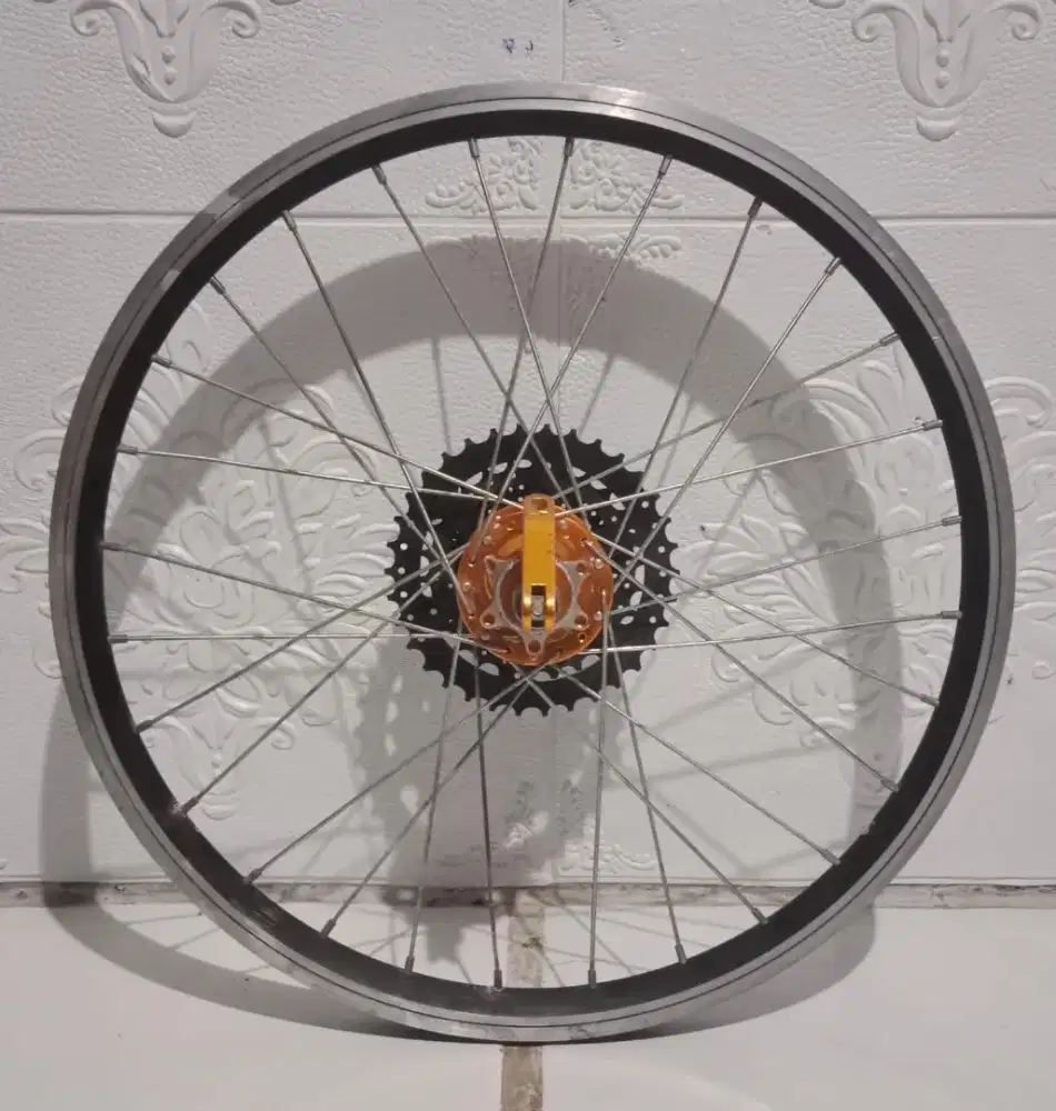 Wheelset Shimano Raze Sepeda 20 Inch