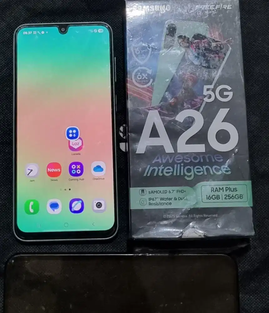 Samsung A26 5G ram 8/256gb fulset ori