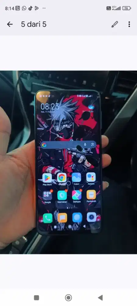 Jual Santai Redmi Note 9 pro bekas