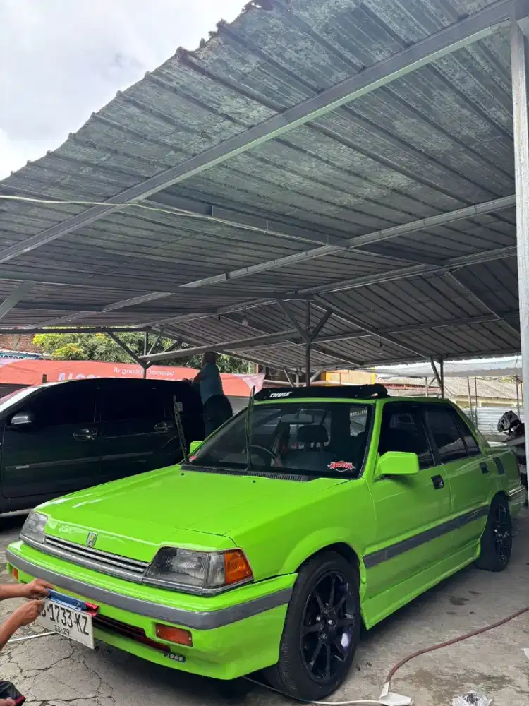 GREEN LAMBO‼️ 25jt.  HONDA CIVIC WONDER TH '86
