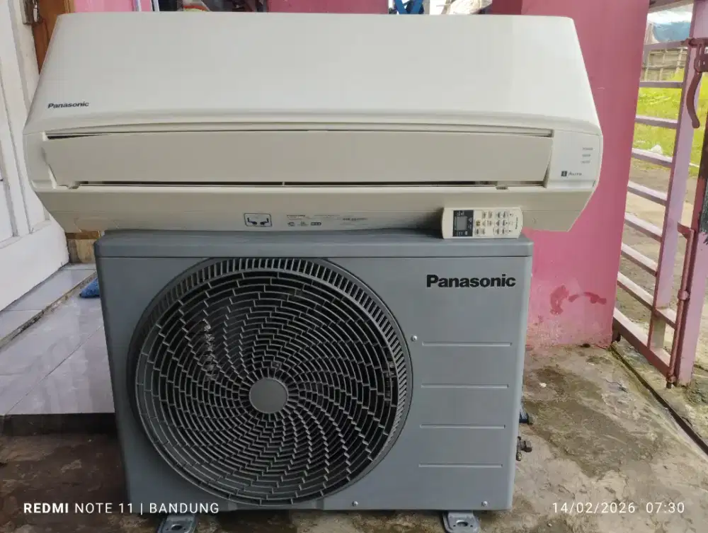 Ac panasonic r32 1/2pk+pasang garansi