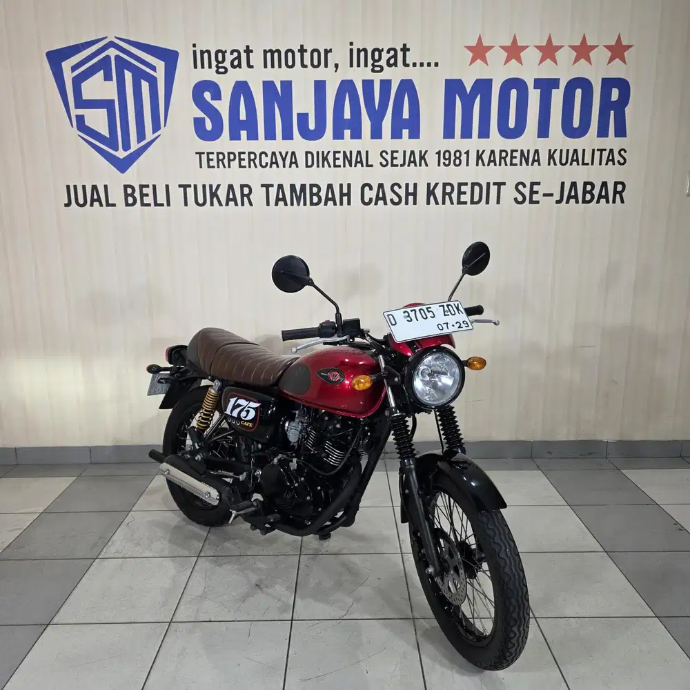 Kawasaki W175 SE Cafe 2022, Wildan Sanjaya Motor Bandung