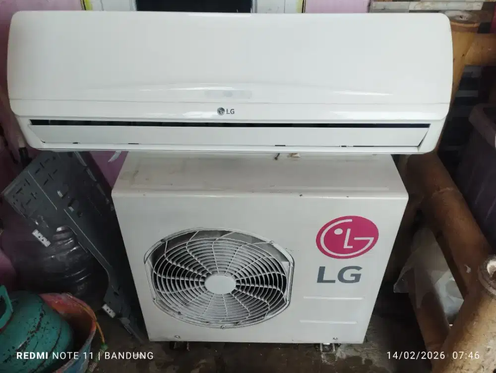 Ac LG R410a 1pk +pasang garansi Bandung